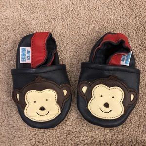 Juicy Bumbles Monkey Slipper Baby Shoes